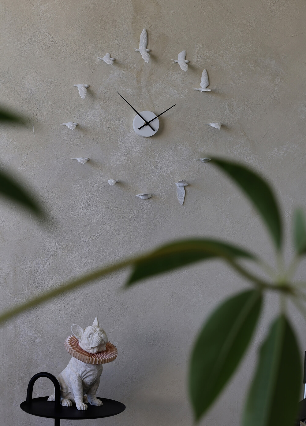 Haoshi, 燕子時鐘, 時鐘, 鳥類時鐘, 造型時鐘, 燕子擺飾, 居家擺飾, 軟裝布置,