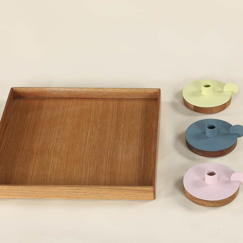 camino, 餐具, 木盤, 木托盤, 方形拖盤