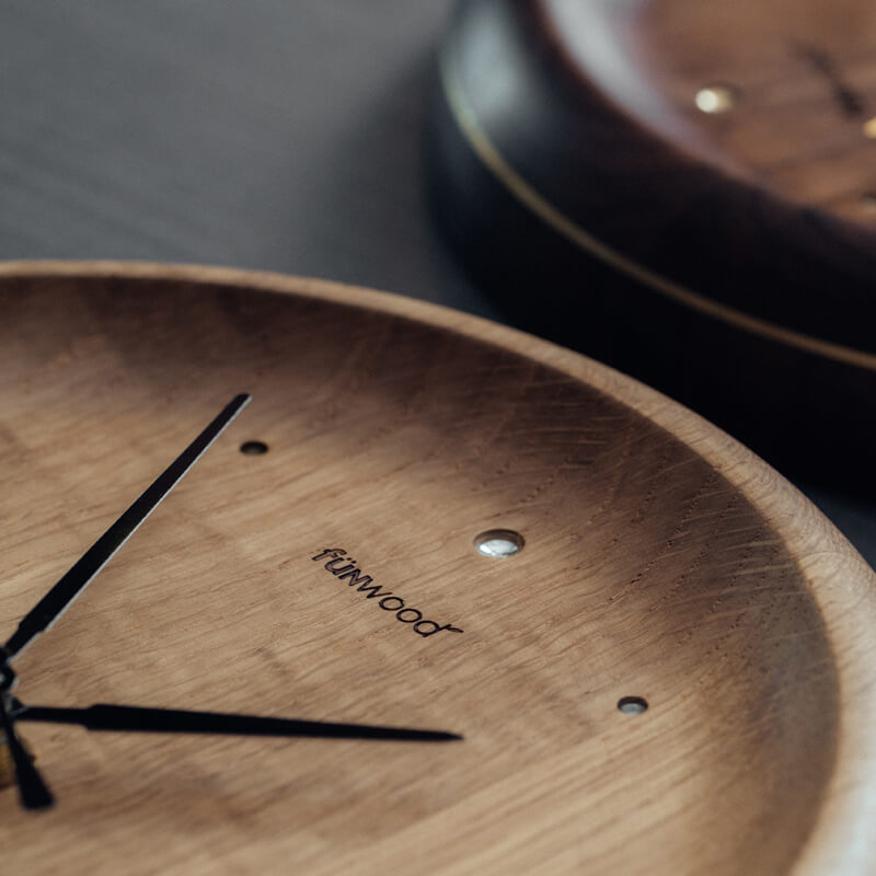 Funwood, 時鐘, 日晷掛鐘, 木製時鐘