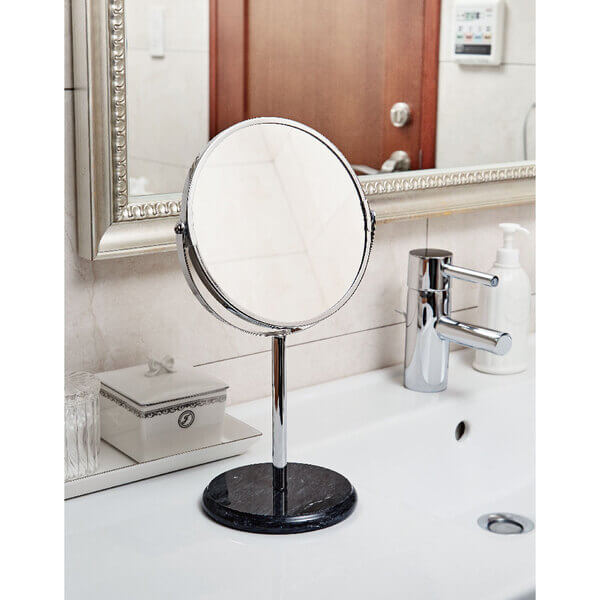 JE marble, 桌鏡, 桌上立鏡, 雙面桌鏡, 大理石桌鏡, 大理石雙面鏡, 大理石化妝鏡, 化妝鏡, 雙面化妝鏡, 雙面桌鏡, 大理石雙面化妝鏡,