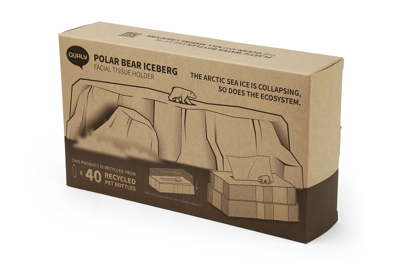 QUALY,衛生紙盒,造型衛生紙盒,北極熊衛生紙盒,裝衛生紙的盒子