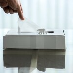 QUALY,衛生紙盒,造型衛生紙盒,北極熊衛生紙盒,裝衛生紙的盒子