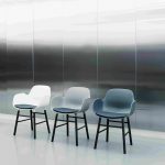 Normann Copenhagen, 扶手餐椅, 椅子, 扶手椅, 丹麥椅, 進口椅子, 進口餐椅, 丹麥餐椅, 木腳椅, 可靠背餐椅,椅凳, 木製椅凳, 木製扶手椅,木製扶手餐椅,丹麥進口扶手餐椅,