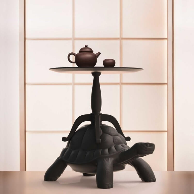 Qeeboo, 咖啡桌, 造型咖啡桌, 動物造型咖啡桌, 烏龜造型咖啡桌, 小邊桌, 居家布置, 造型小邊桌,