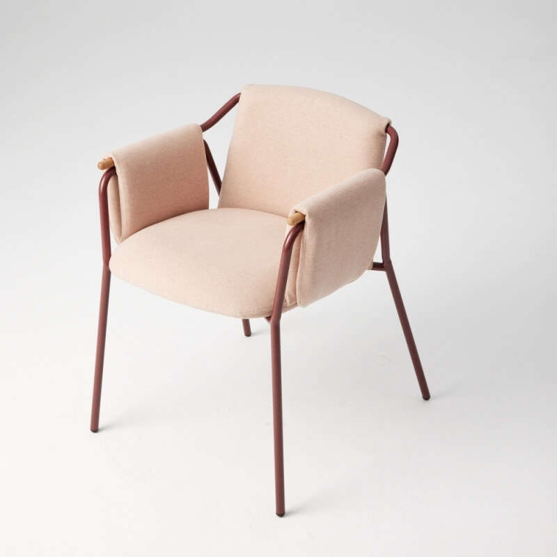 Camino, 餐椅, 椅子, 設計餐椅, blanka chair, 極簡造型餐椅, 簡約造型椅, 簡約設計餐椅, Camino餐椅, 軟墊餐椅,